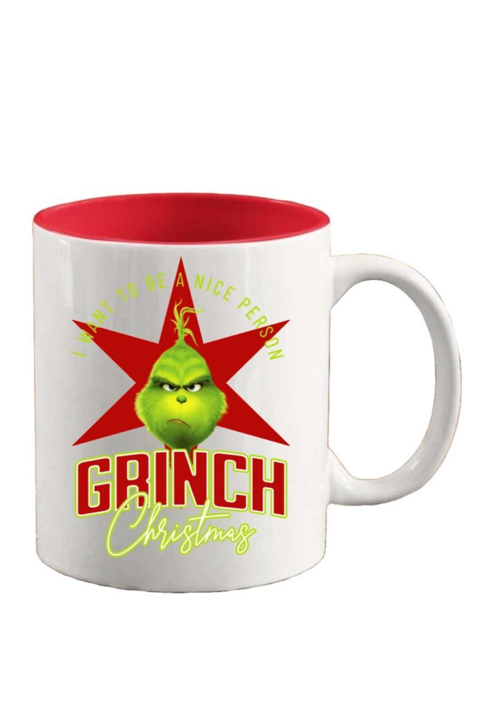 Grinch Csillag Christmas bögre