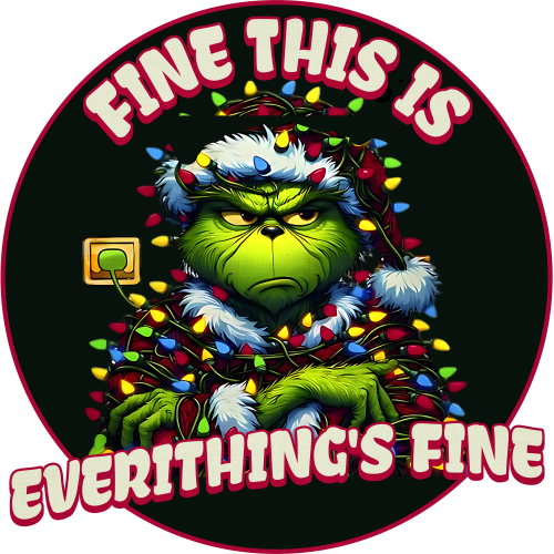 Grinch Fine This is gyerek pulóver