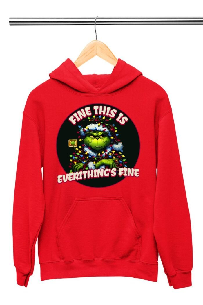 Grinch Fine This is gyerek pulóver