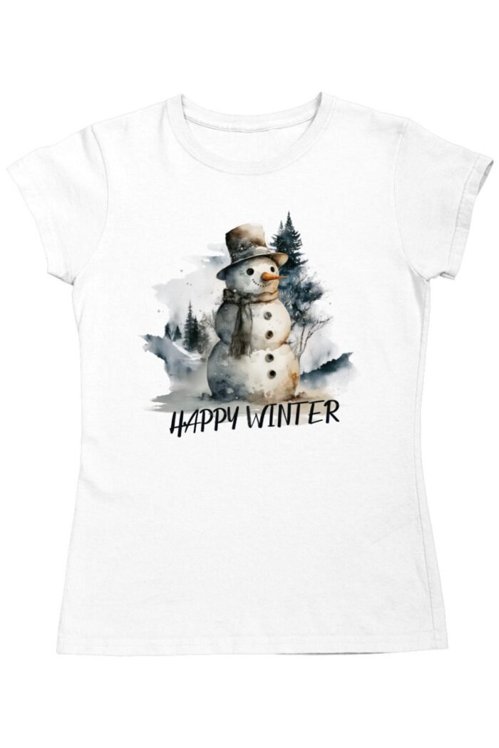 Happy winter női póló
