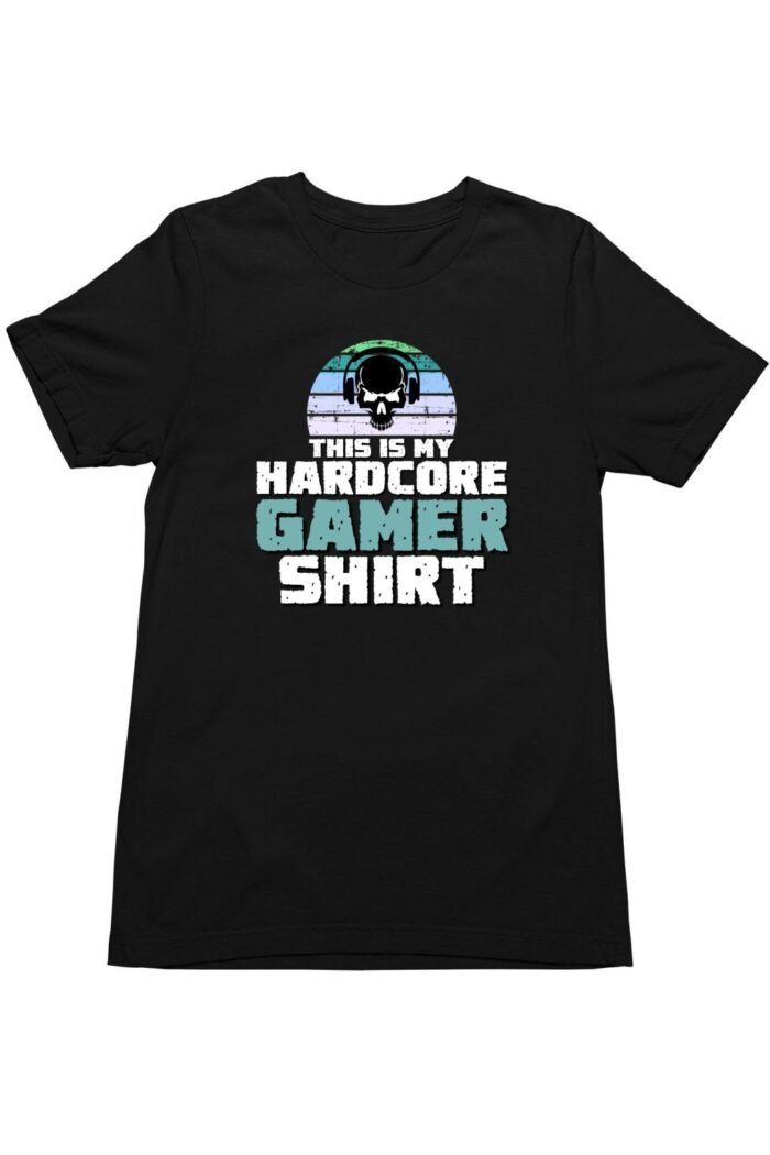 Hardcore gamer shirt férfi póló