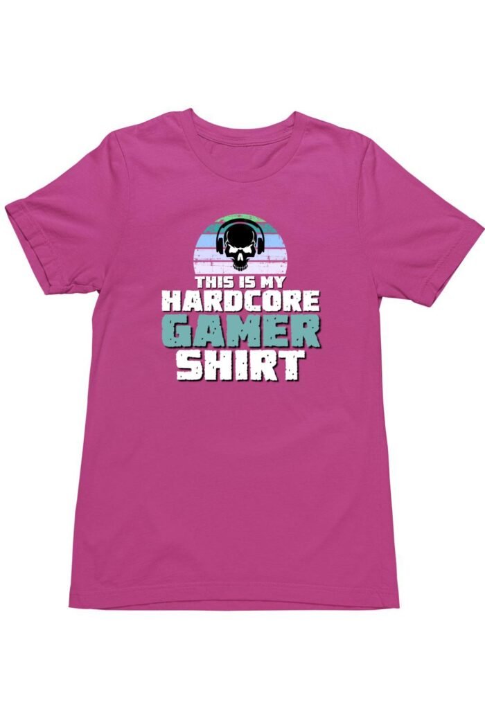 Hardcore gamer shirt gyerek póló