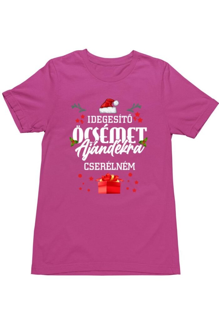 Idegesítő öcsémet ajándékra cserélném gyerek póló