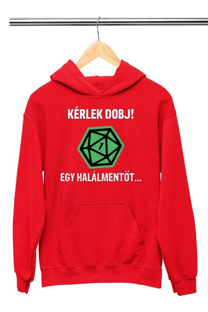 Kérlek dobj egy halálmentőt gyerek pulóver