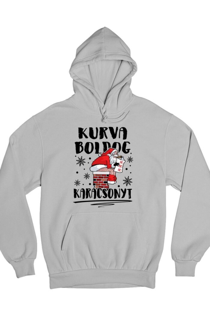 K#rva boldog karácsonyt pulóver
