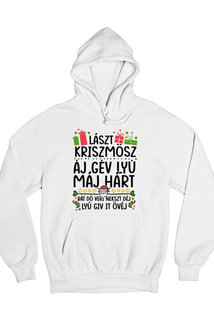 Lászt kriszmösz pulóver