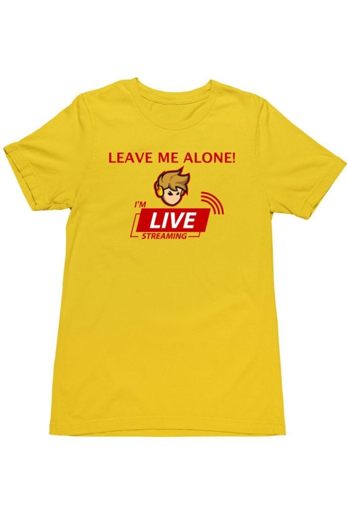 Live streaming férfi póló
