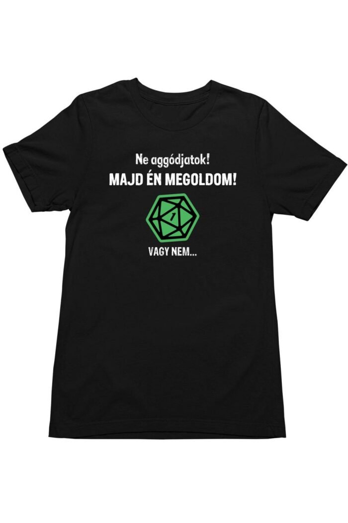 Majd én megoldom gyerek póló