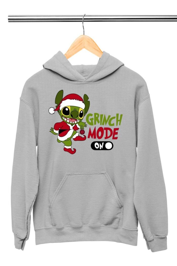 Stitch Grinch mode on gyerek pulóver