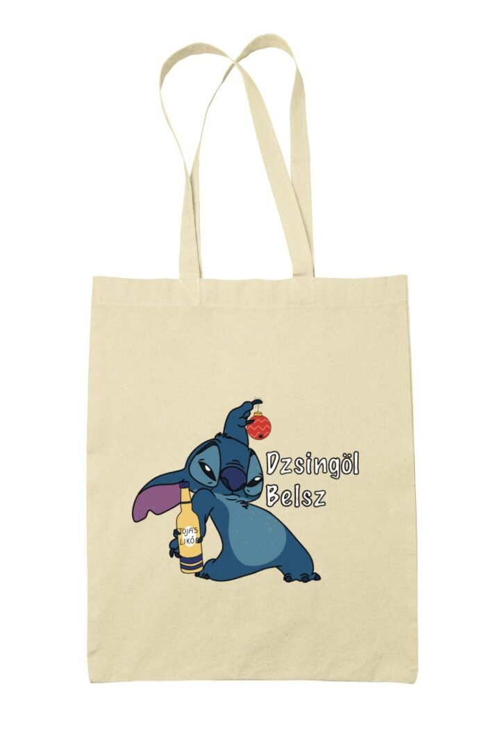 Stitch dzsingöl belsz vászontáska