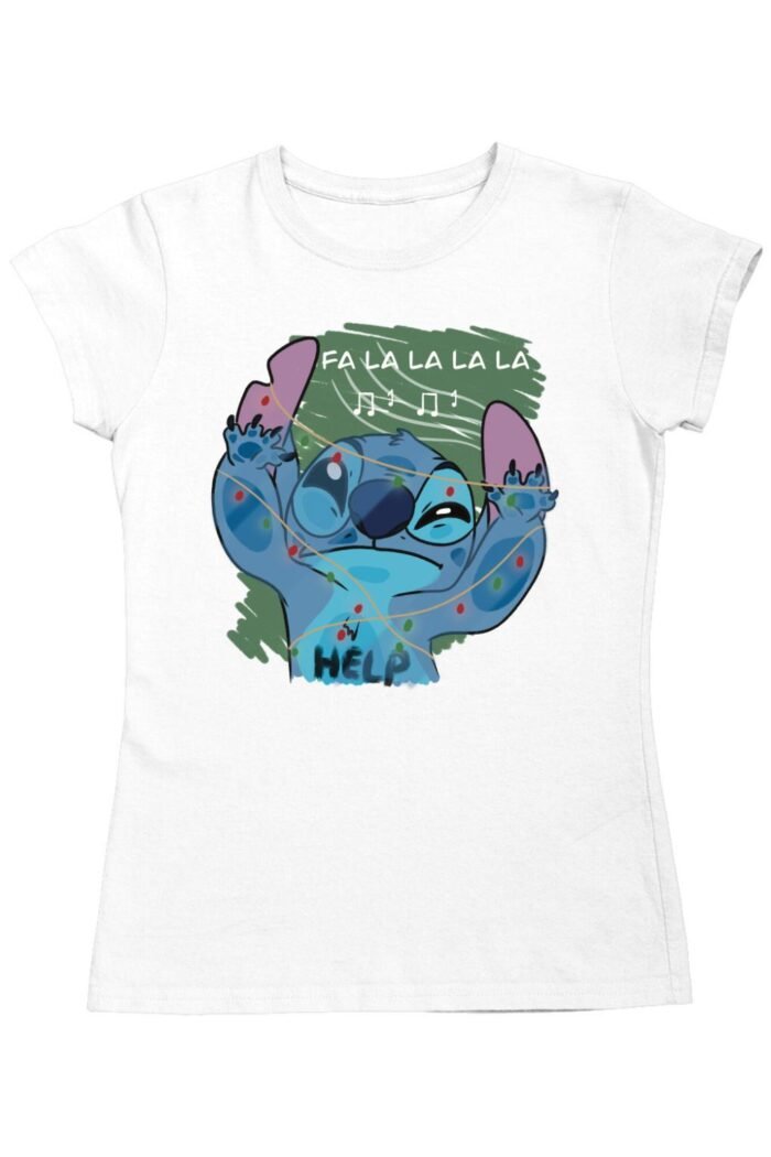 Stitch help női póló