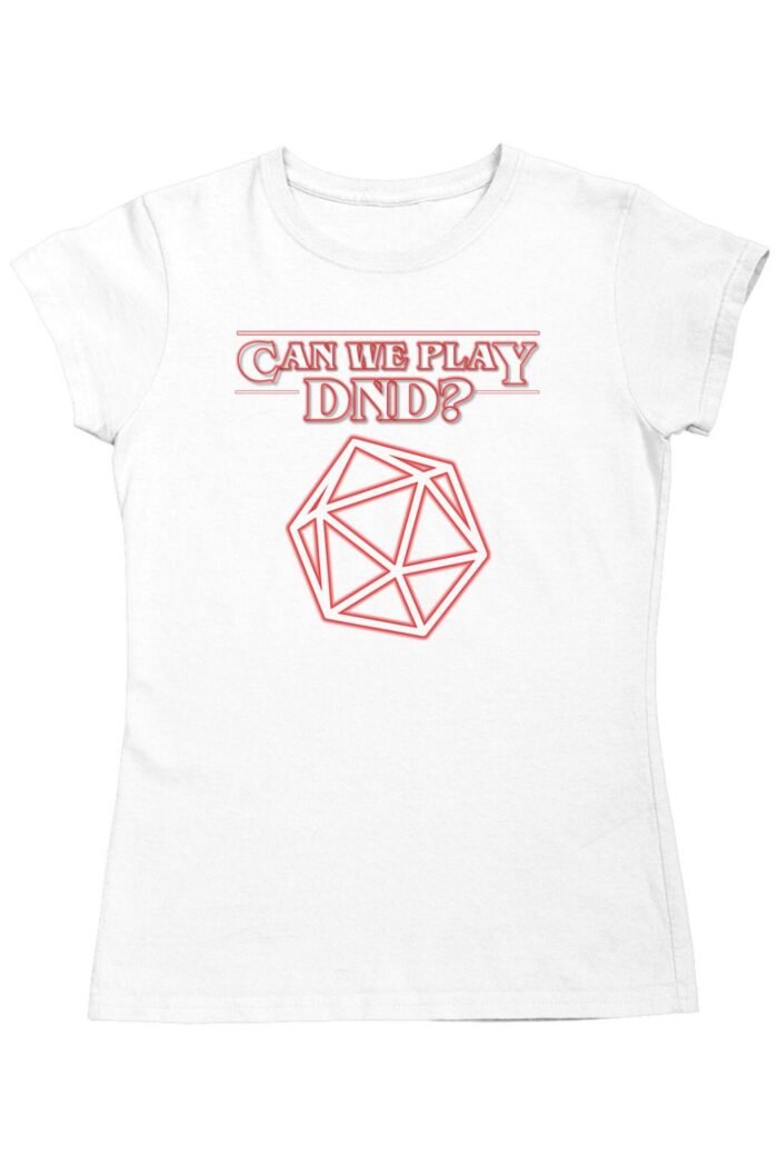 Stranger Things DND női póló