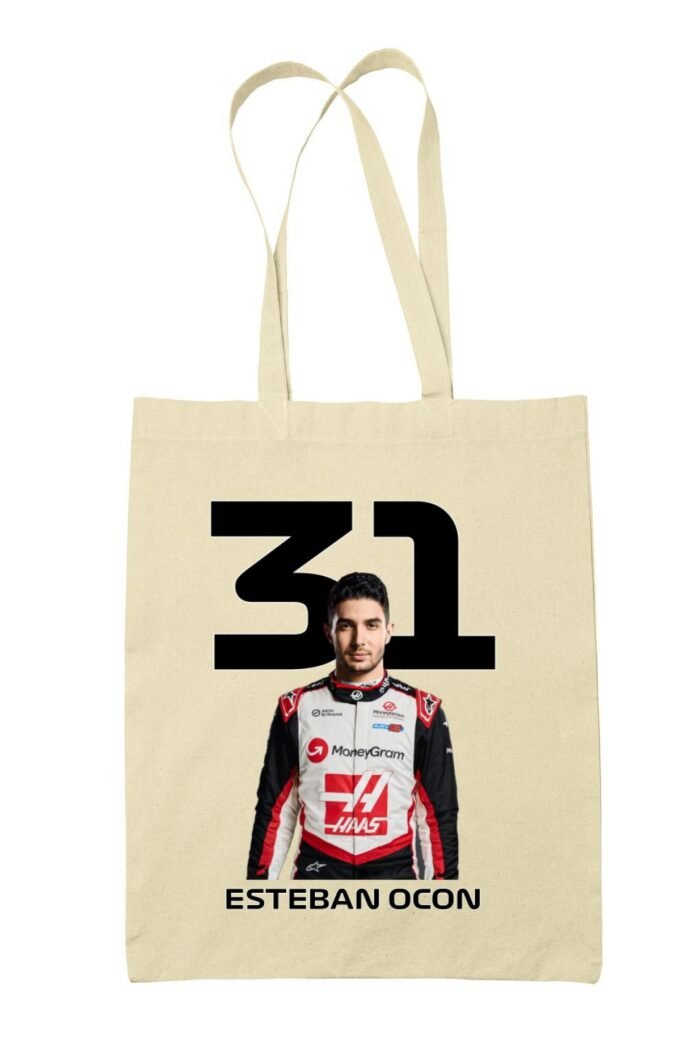 Forma 1 Esteban Ocon vászontáska