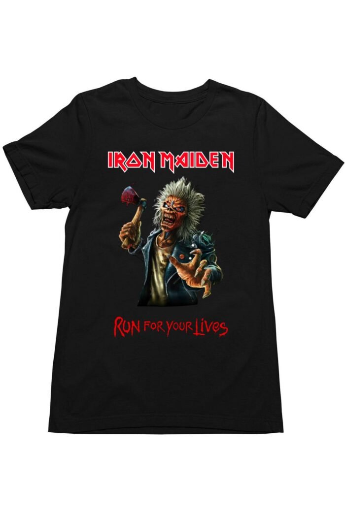 Iron Maiden fejszés férfi póló