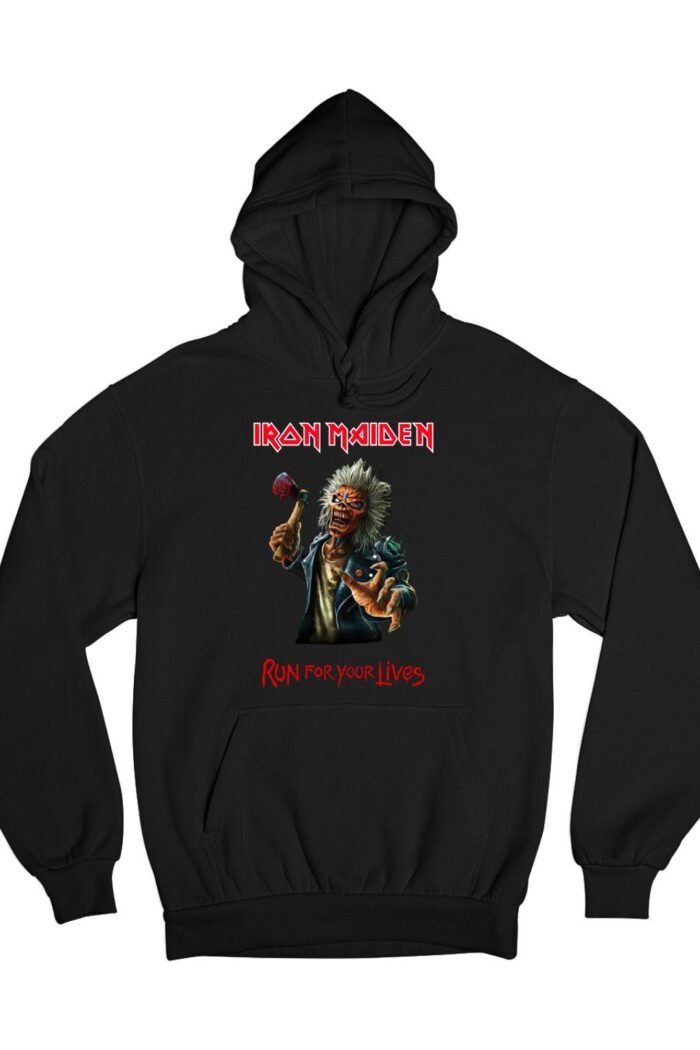 Iron Maiden fejszés pulóver