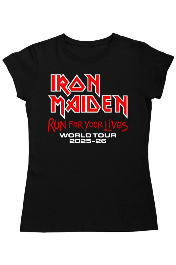 Iron maiden world tour 2025-26 női póló