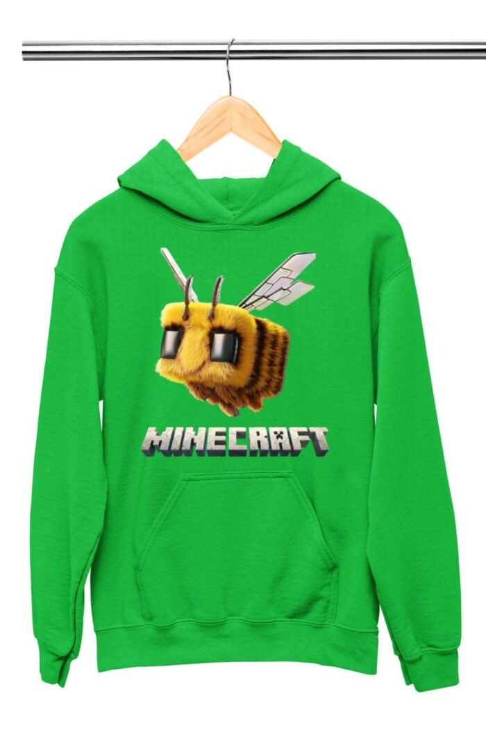 Minecraft méhecske gyerek pulóver