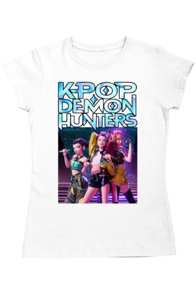 K-pop démonvadászok női póló