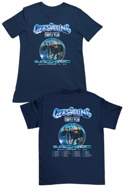 The Offspring worldwide in 2025 férfi póló