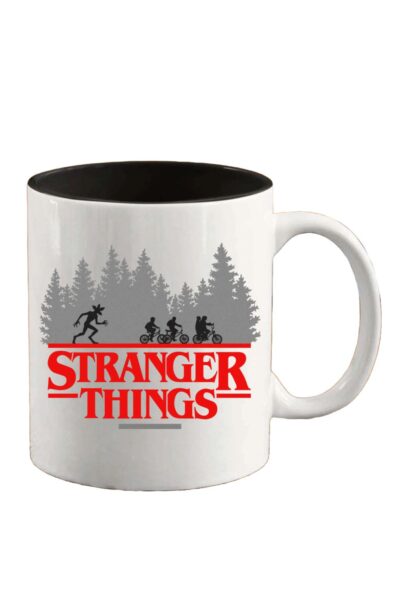 Demogorgon and kids stranger things 2025 bögre