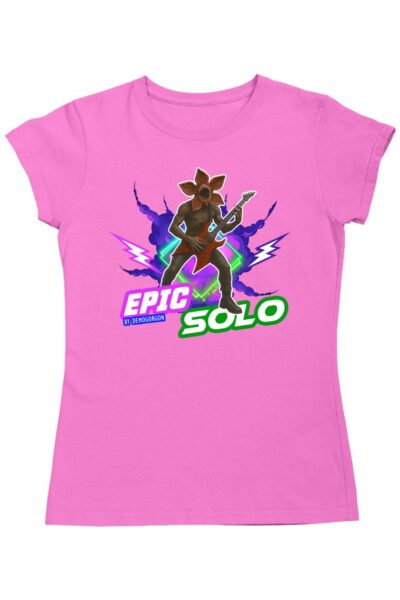 Demogorgon epic solo stranger things női póló