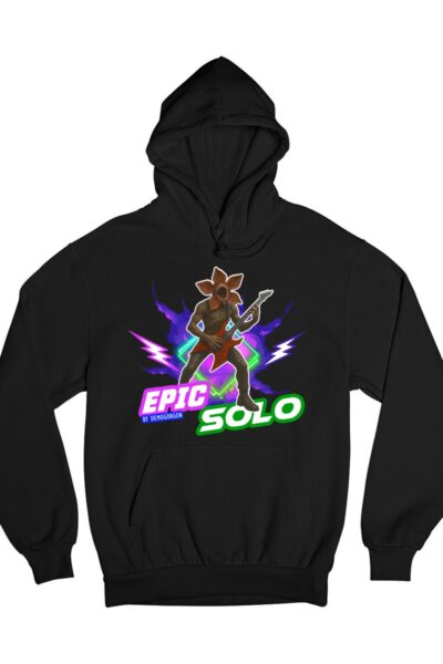 Demogorgon epic solo stranger things pulóver
