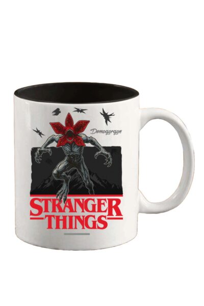 Demogorgon stranger things felirat bögre