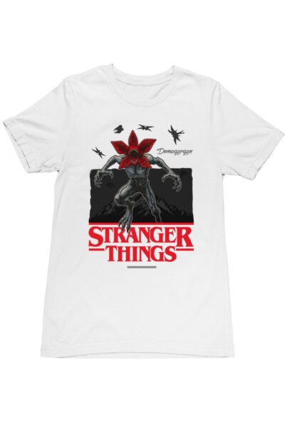 Demogorgon stranger things felirat gyerek póló