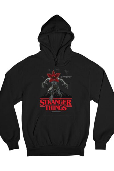 Demogorgon stranger things felirat pulóver