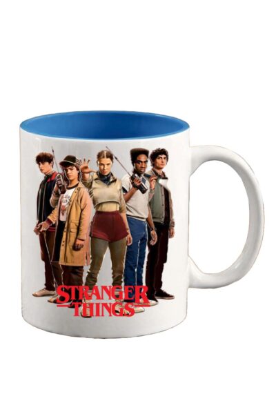 Stranger Things csapat Elevennel bögre
