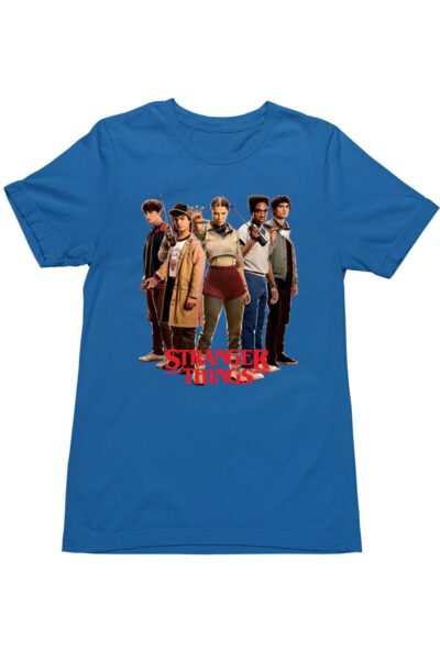 Stranger Things csapat Elevennel gyerek póló