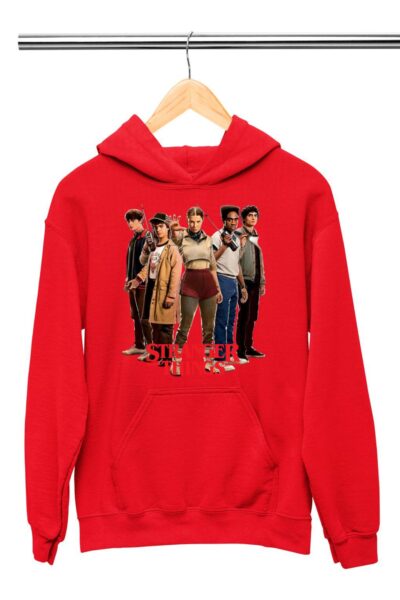 Stranger Things csapat Elevennel gyerek pulóver