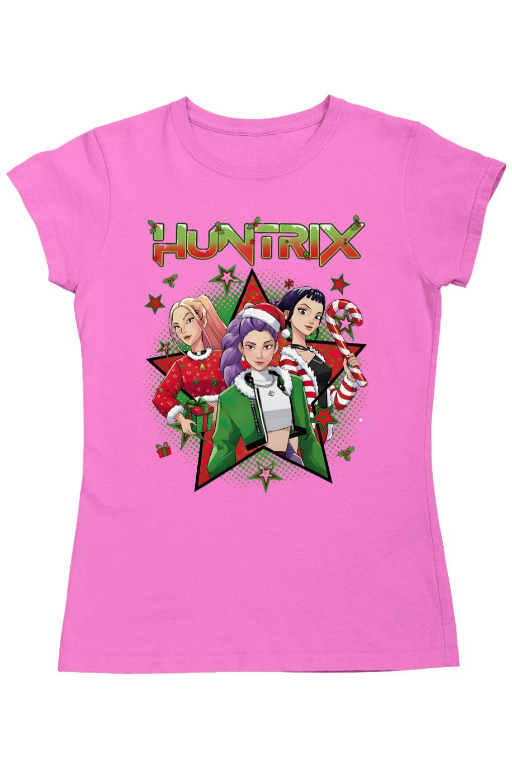 Kpop Demon Hunters christmas csillag női póló