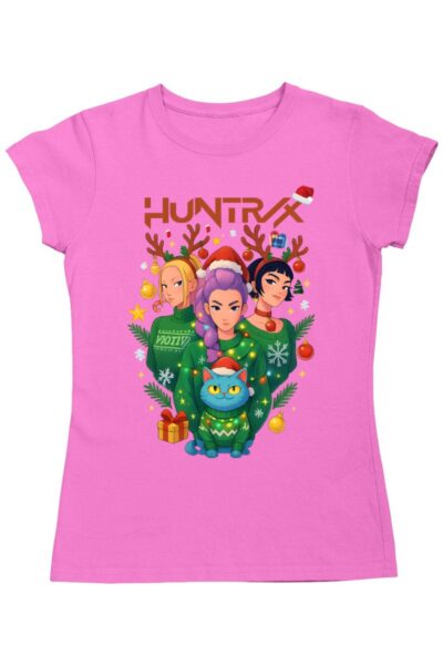 Kpop Demon Hunters christmas női póló